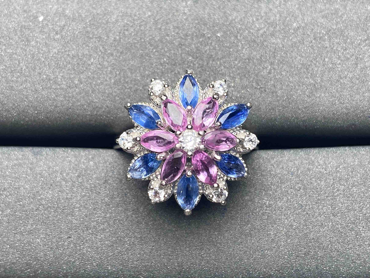 A3685 Cornflower Sapphire Ring