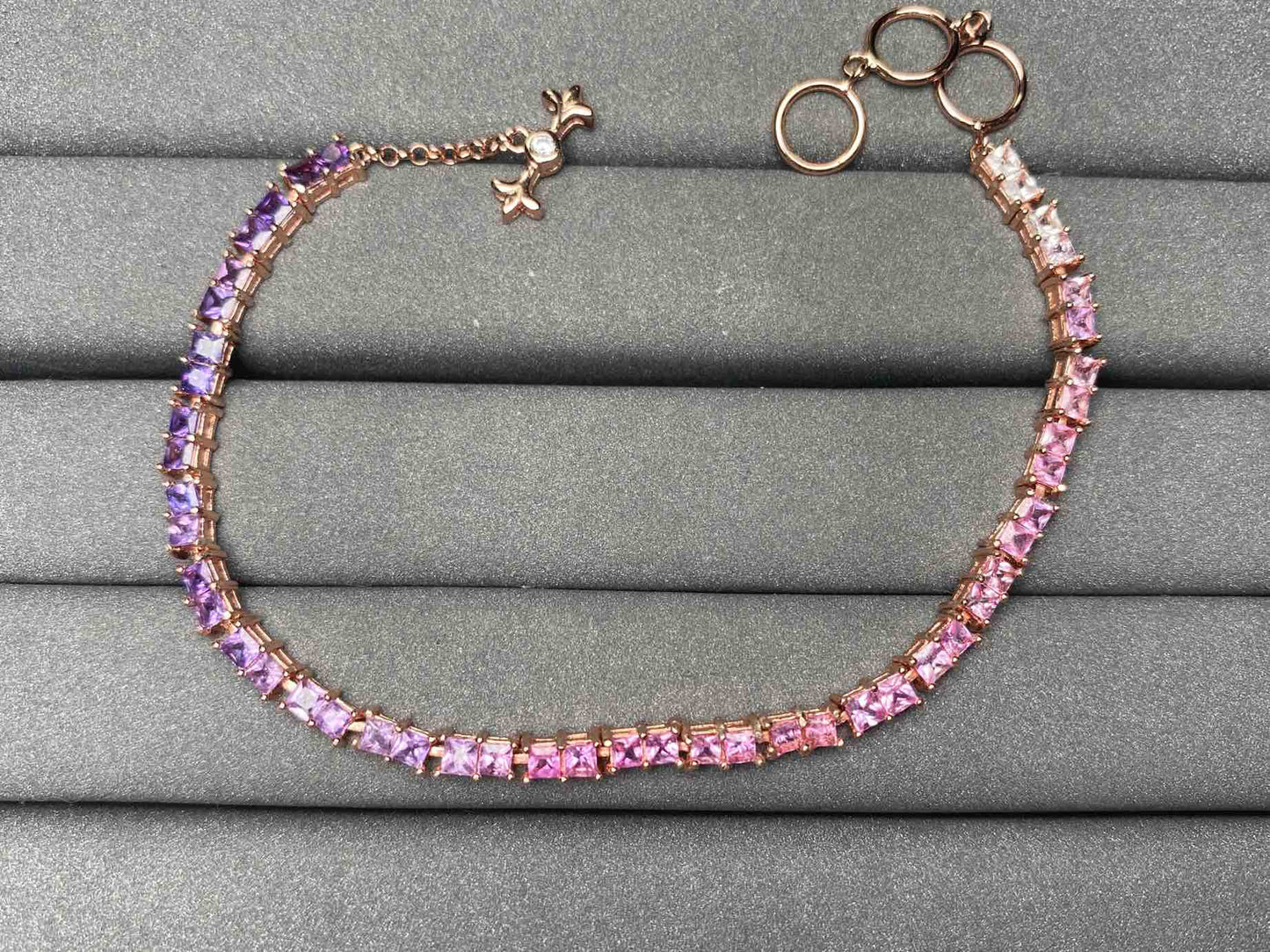 A3690 Purple Sapphire Bracelet