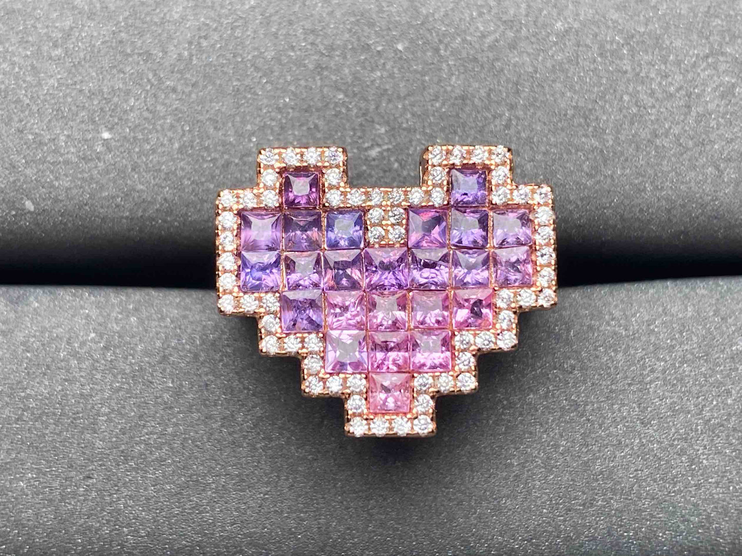 A3692 Purple Sapphire Ring