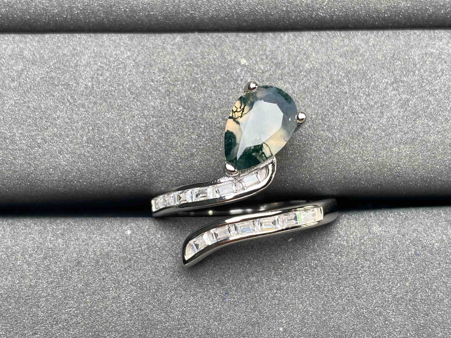 A3733 Moss Agate Ring
