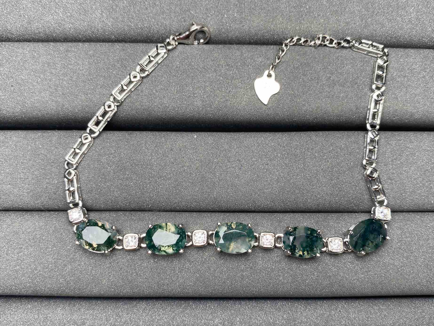 A3748 Moss Agate Bracelet