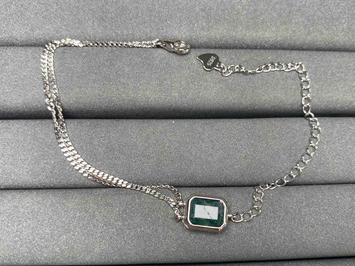 A3749 Moss Agate Bracelet