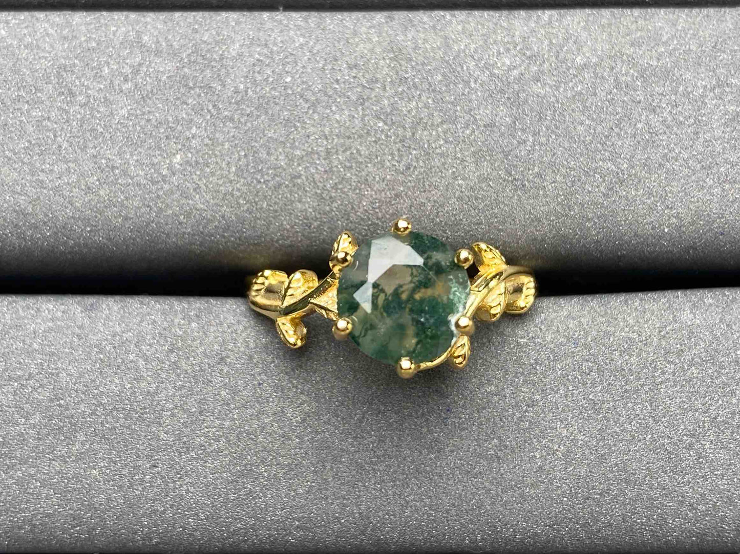 A3769 Moss Agate Ring