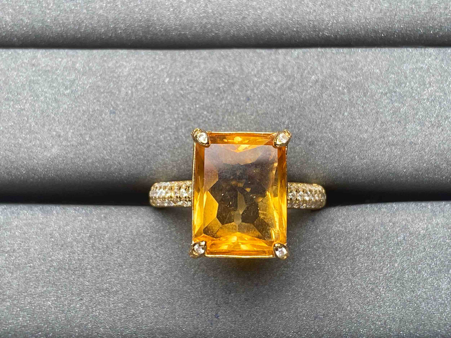 A4629 Citrine Ring