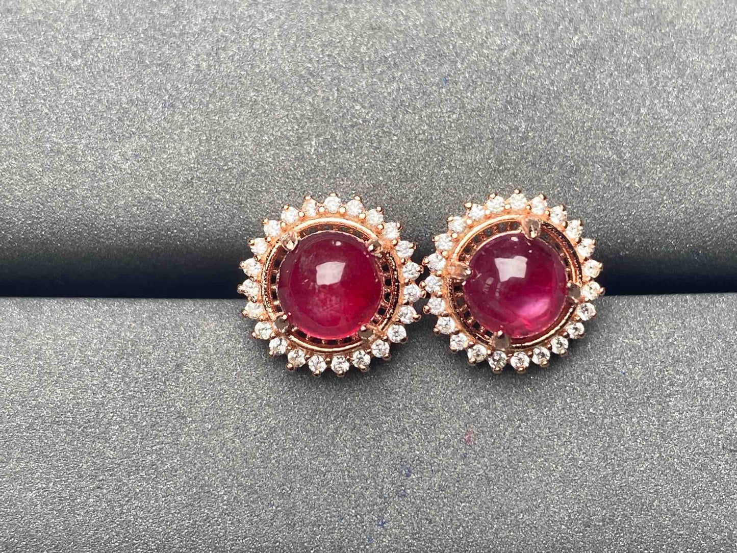 A4821 Ruby Earrings