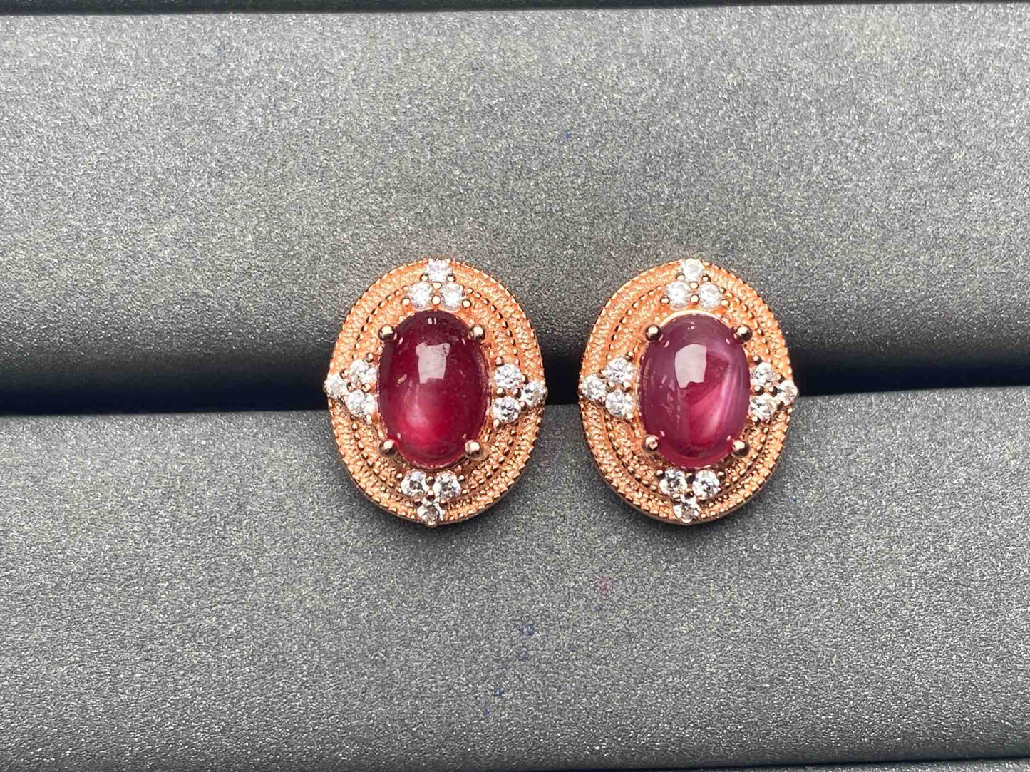 A4836 Ruby Earrings