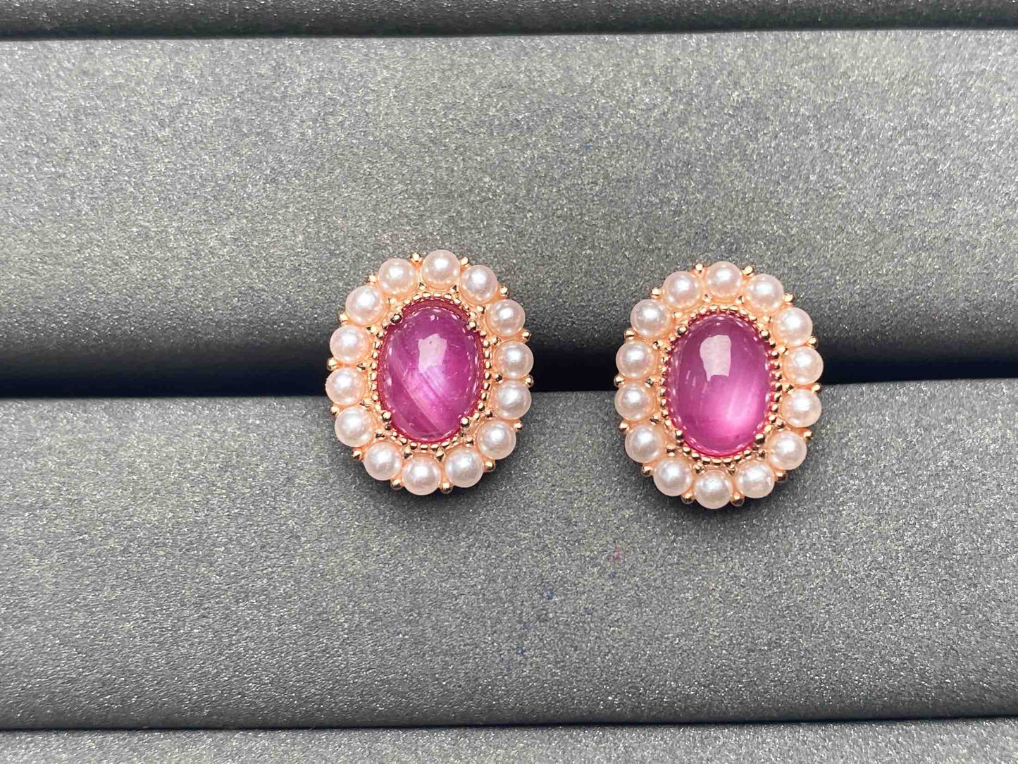 A4839 Ruby Earrings