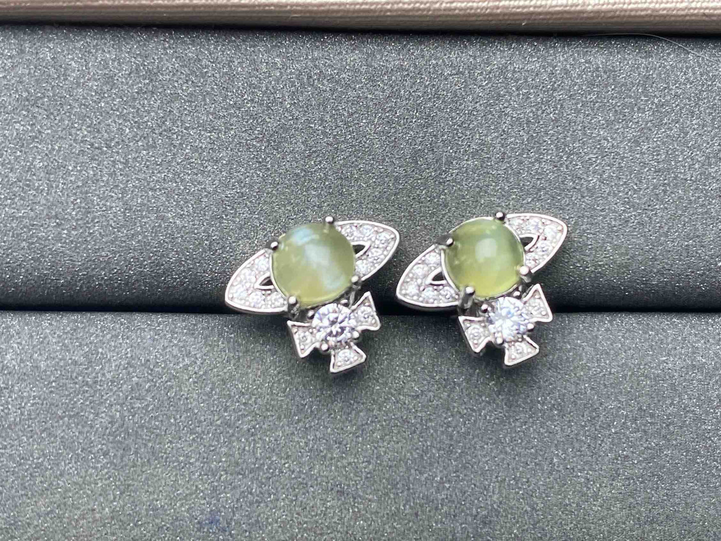 A5182 Chrysoberyl Earrings