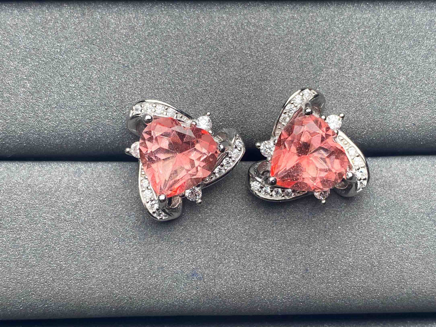 A5267 Lotus topaz Earrings