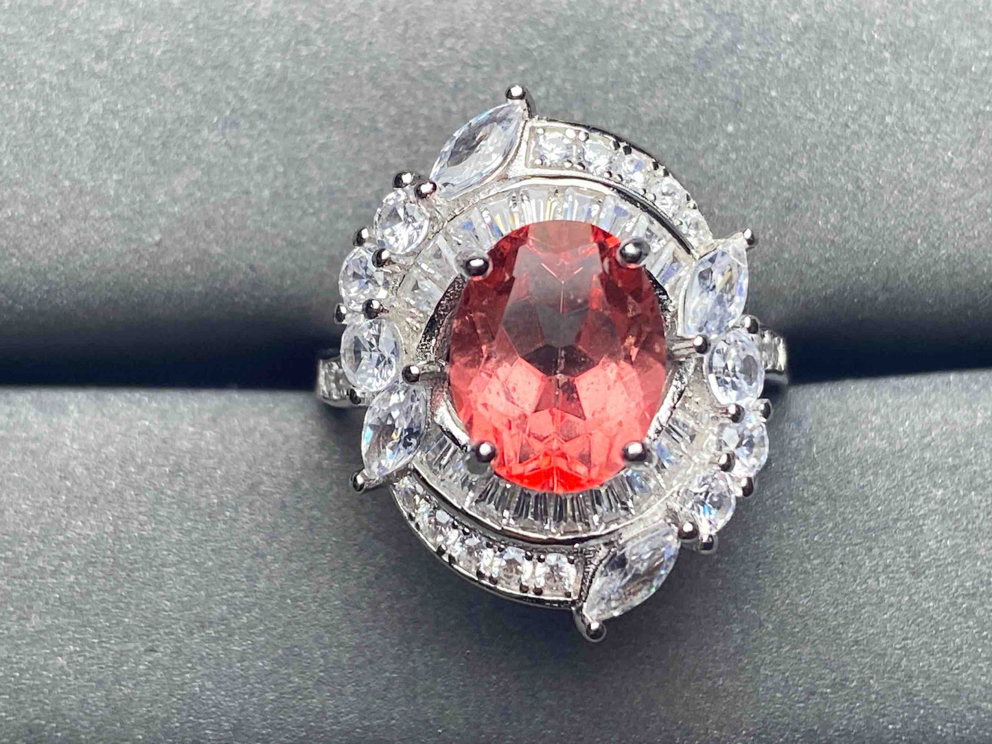 A5284 Lotus topaz Ring