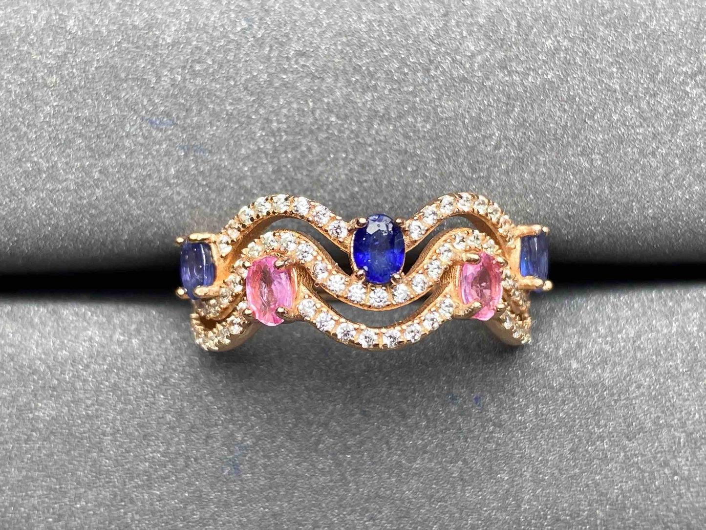 A538 Pink Sapphire Ring