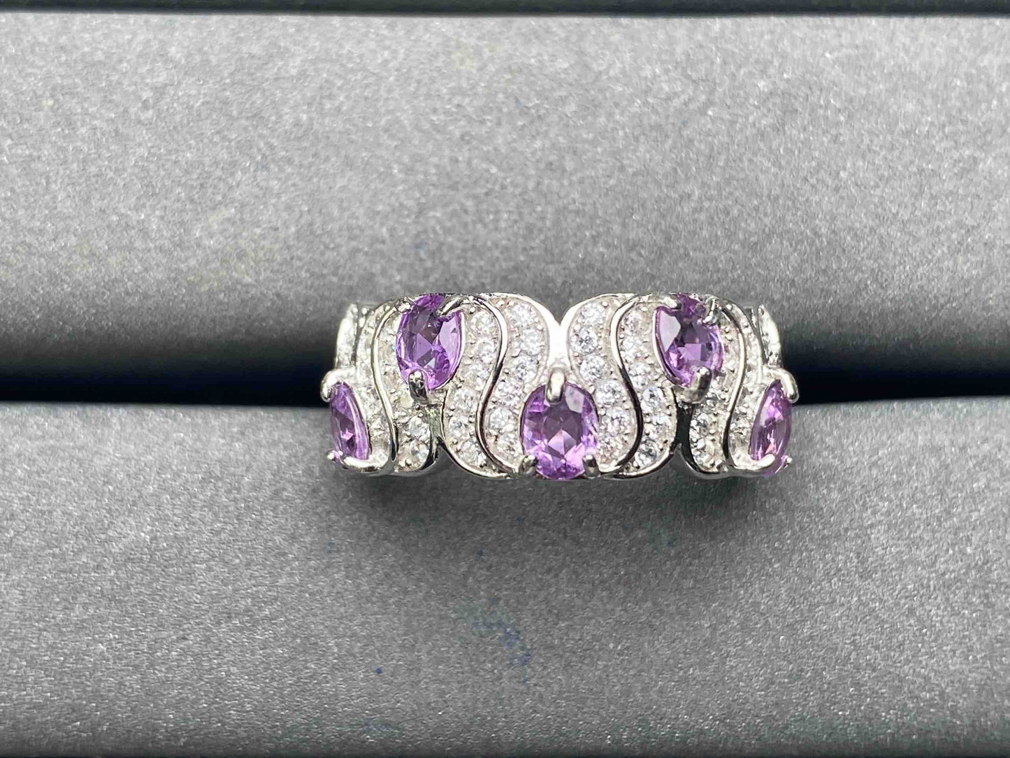 A5442 Purple Sapphire Ring