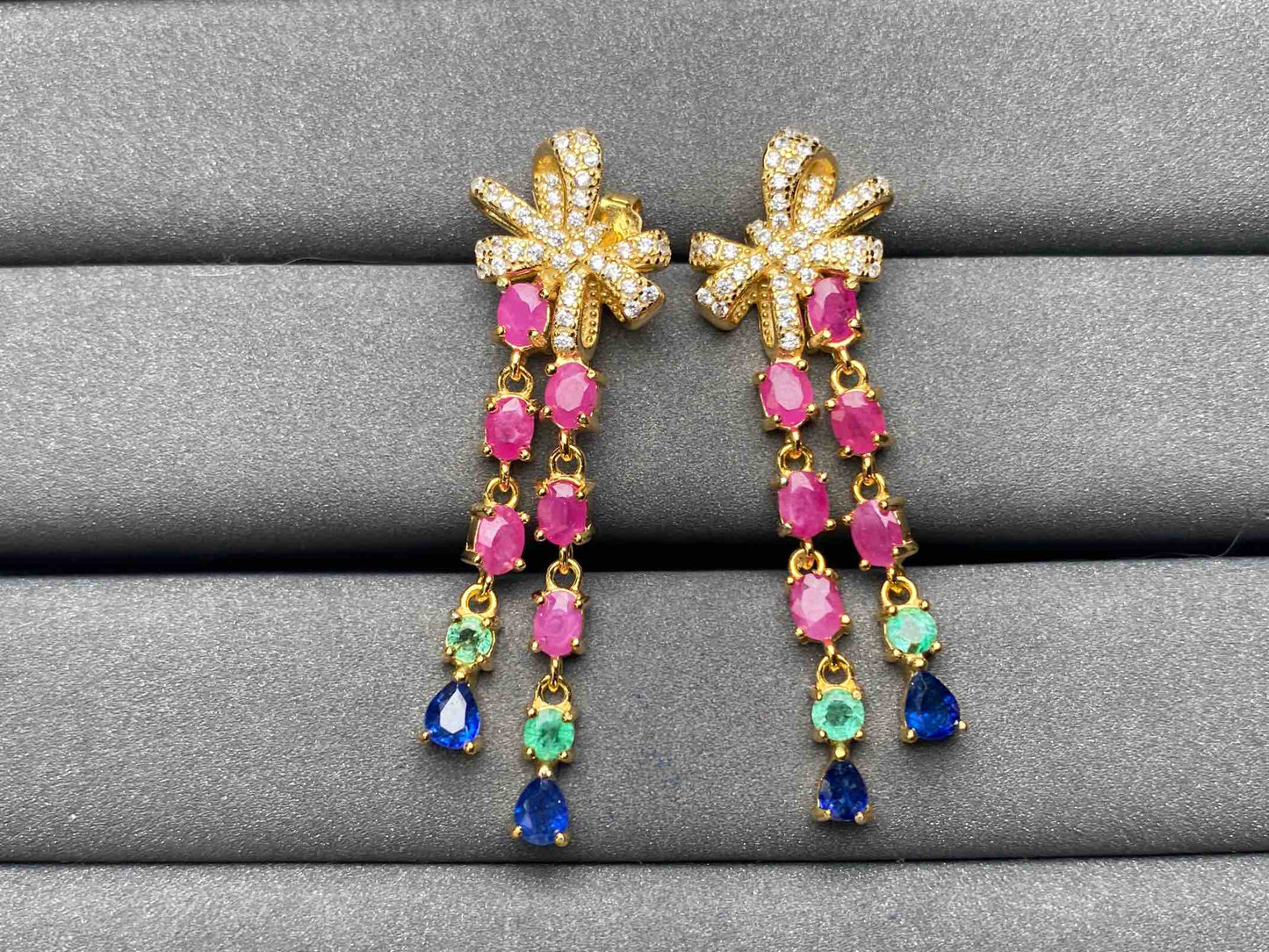 A5617 Ruby Earrings