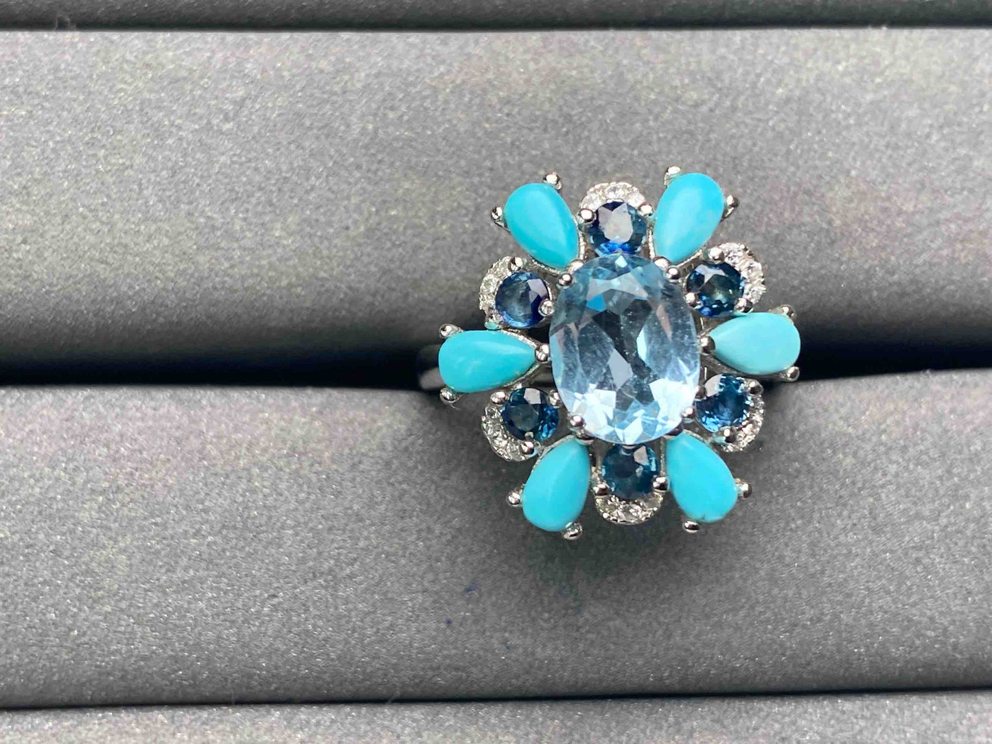 A5713 Aquamarine Ring