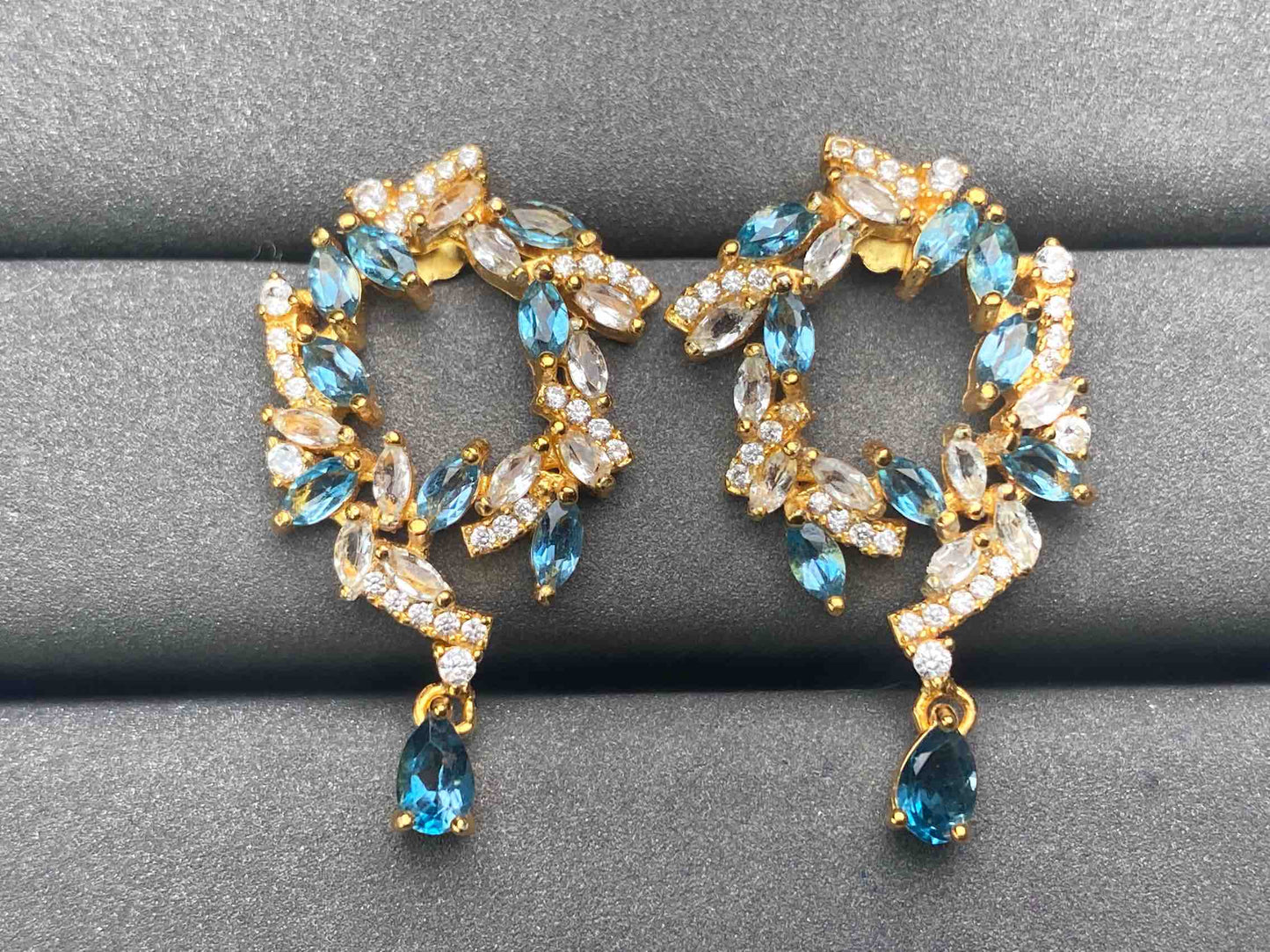 A5726 Topaz Earrings