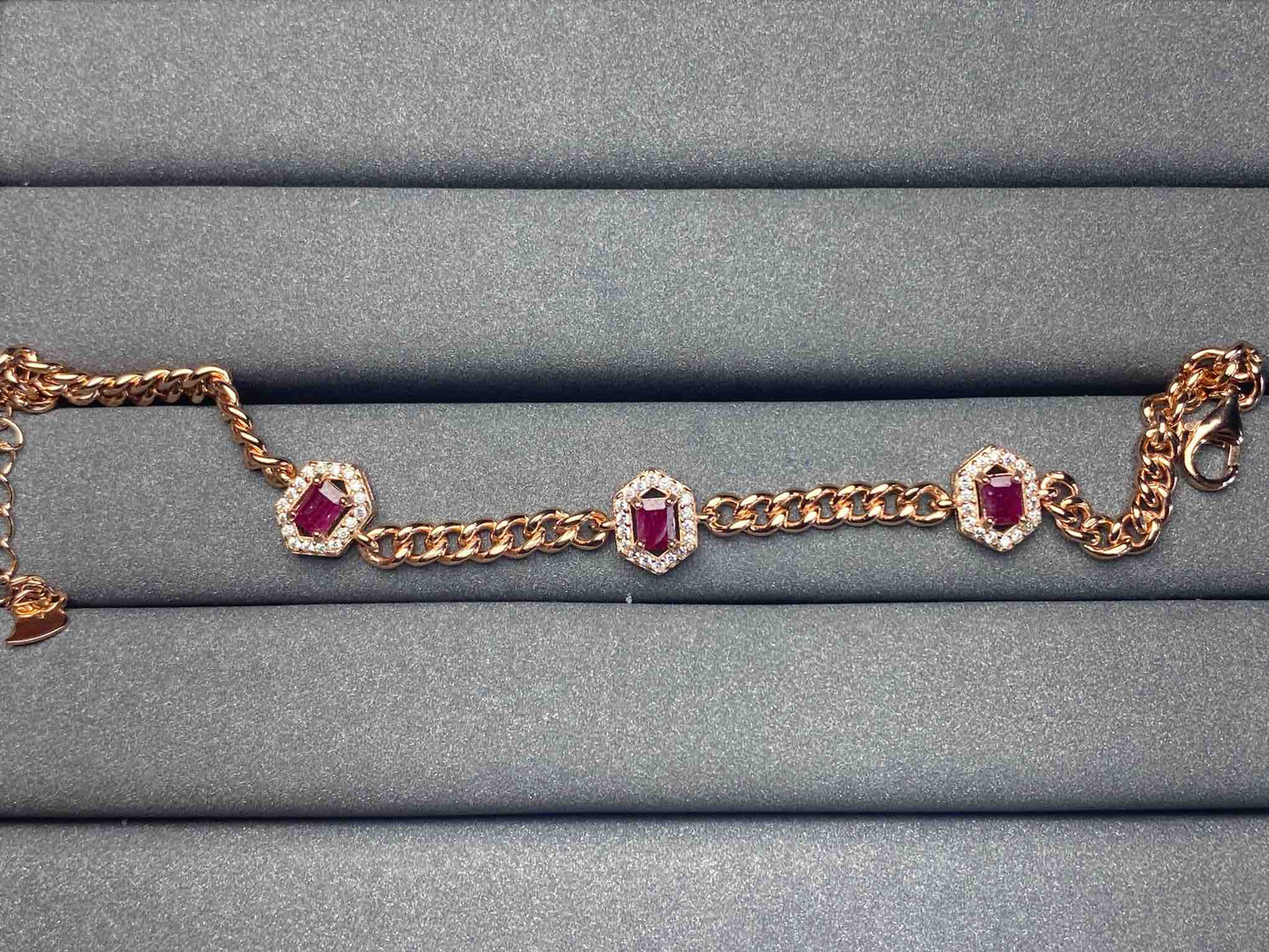 A581 Ruby Bracelet