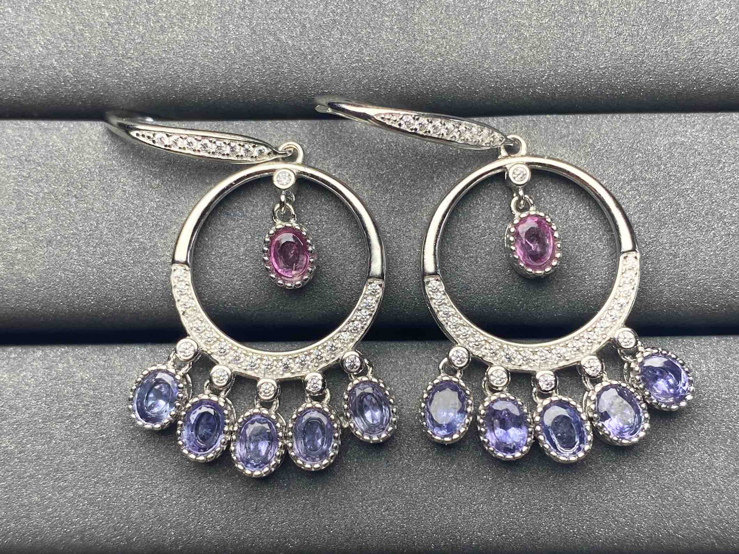 A583 Tanzanite Earrings