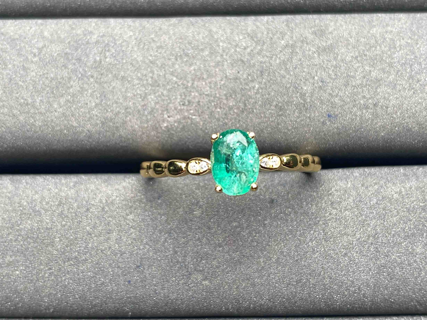 A6159 Emerald Ring