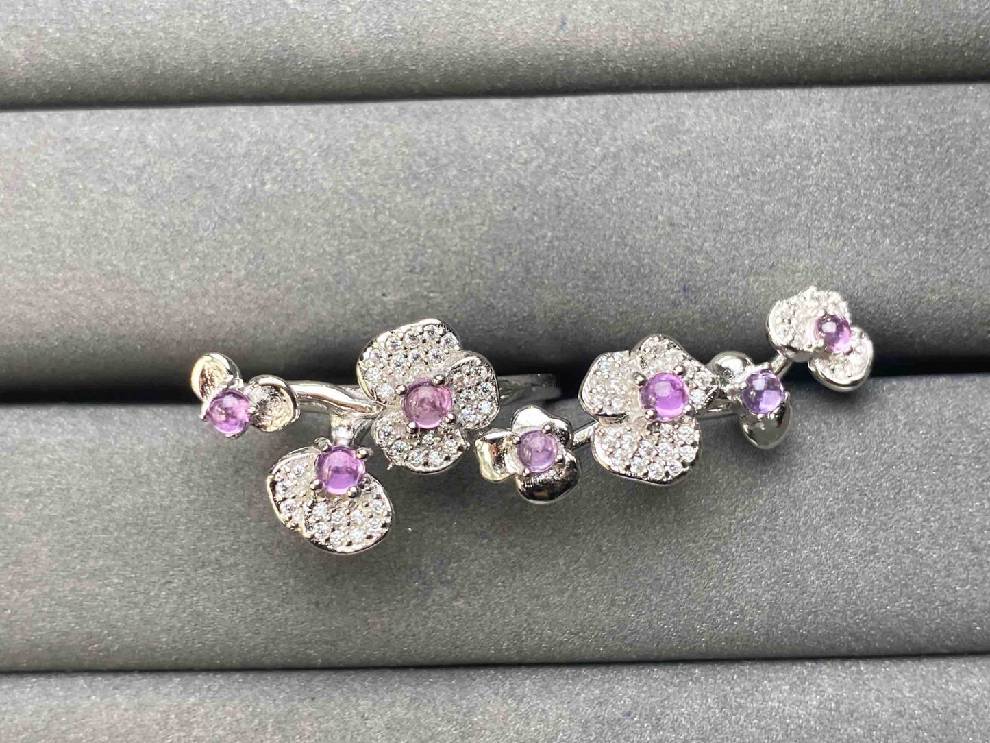 A6249 Purple Sapphire Ring