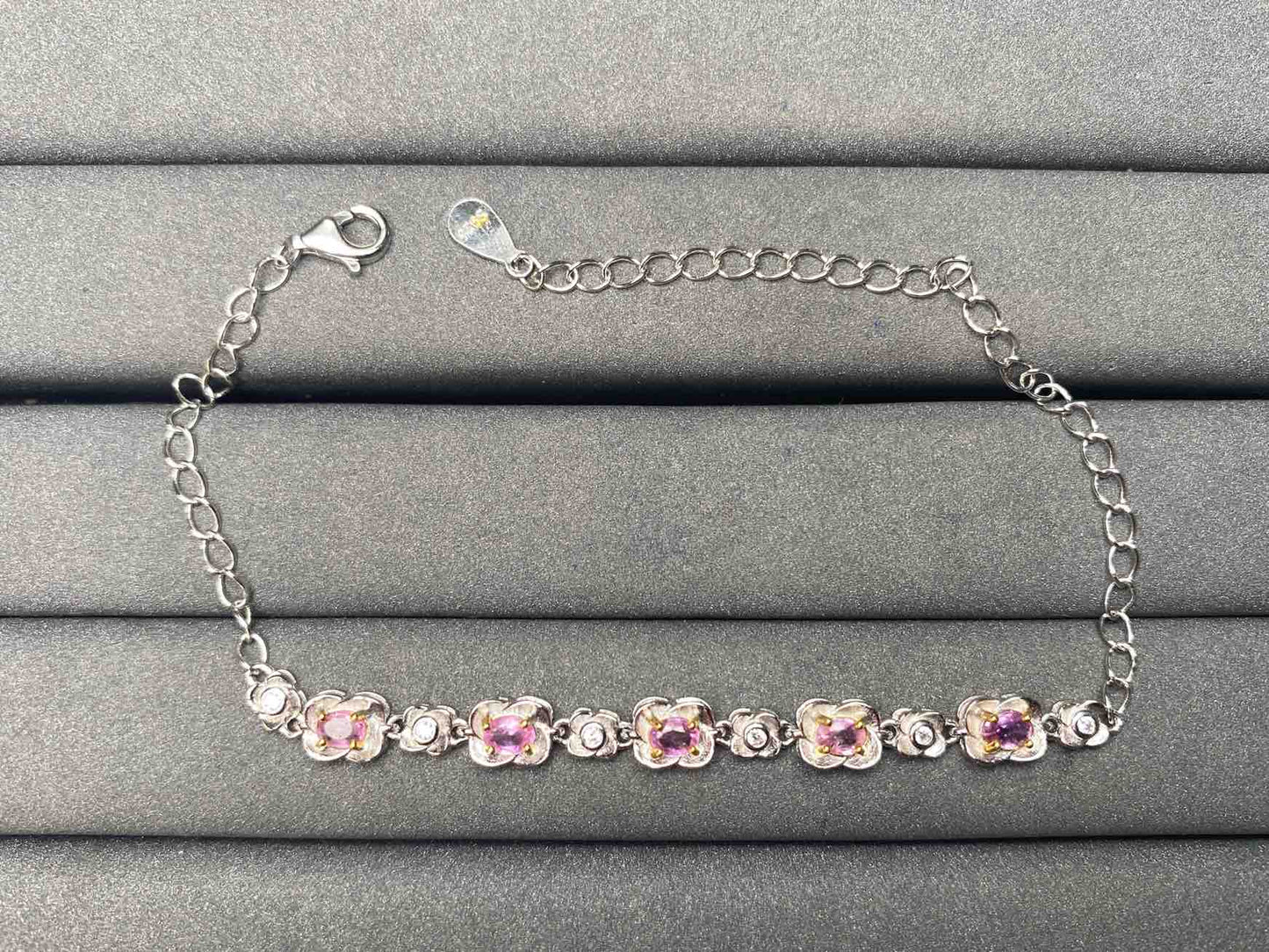 A6281 Pink Sapphire Bracelet
