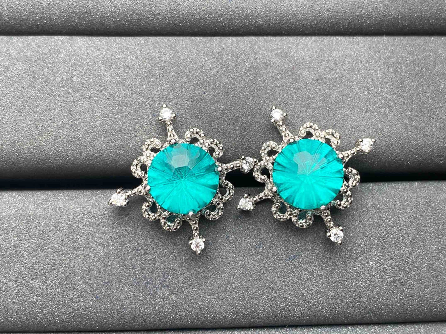 A6382 Topaz Earrings