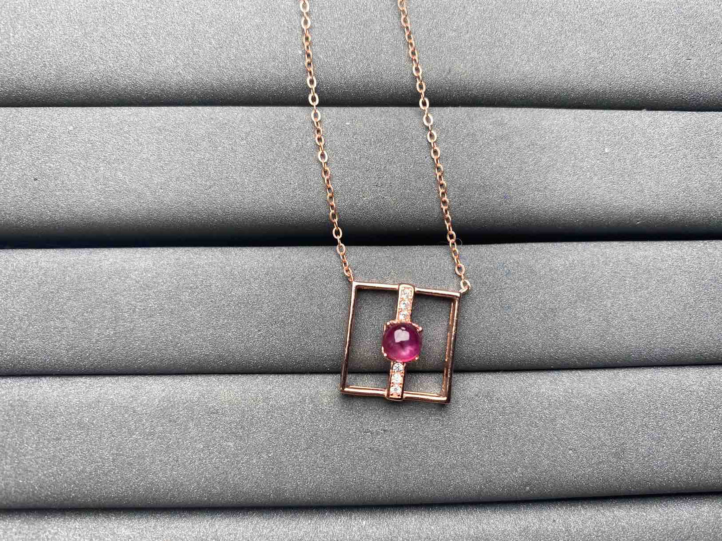 A6421 Star sapphire Necklace