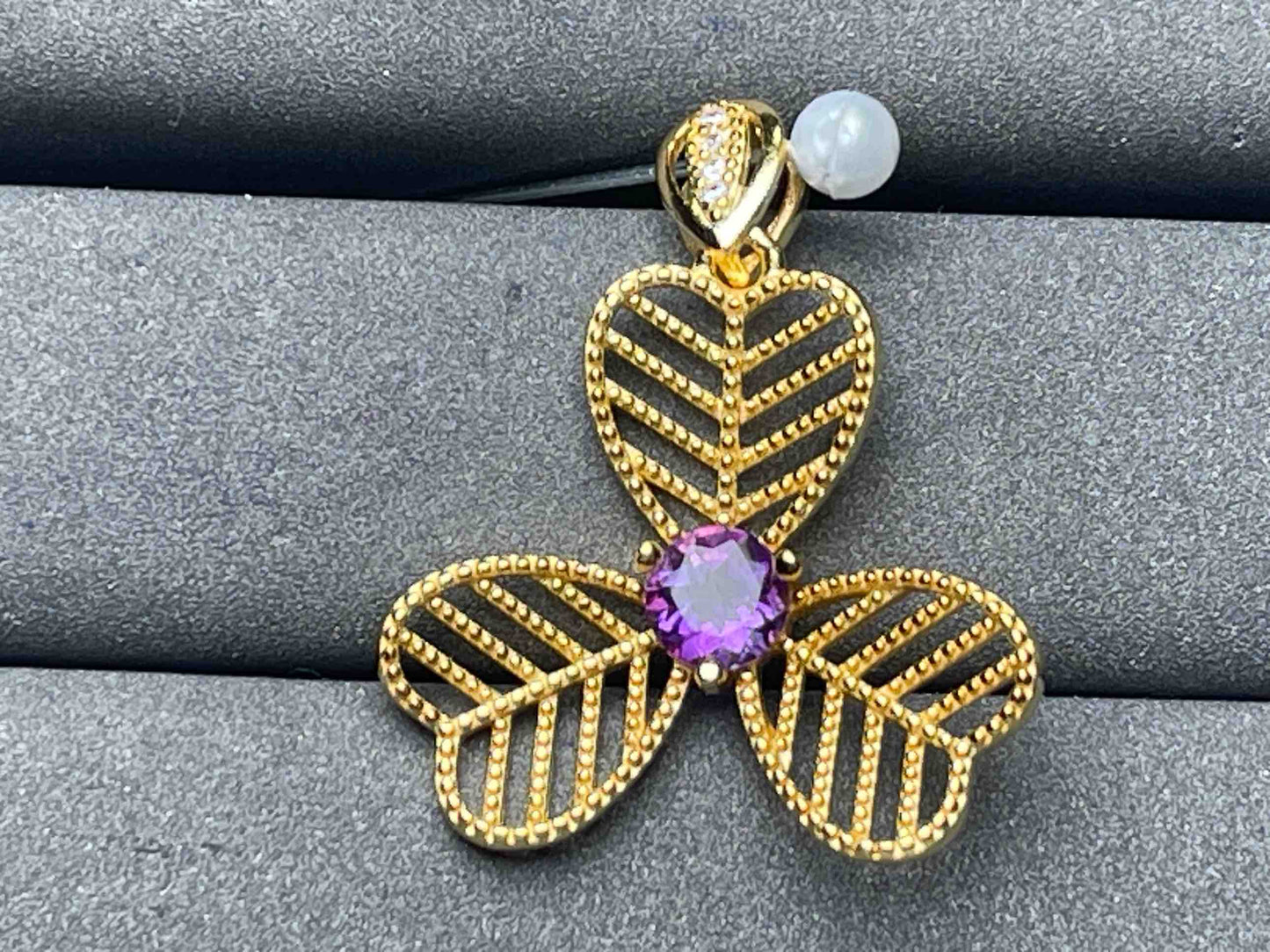 A6464 Amethyst Pendant