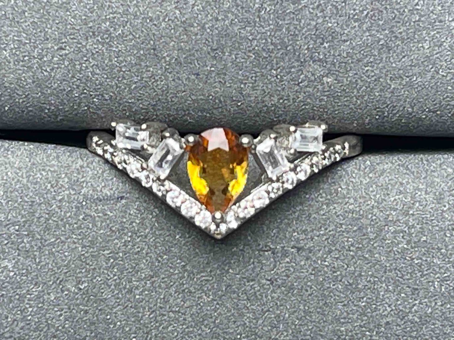 A6488 Citrine Ring