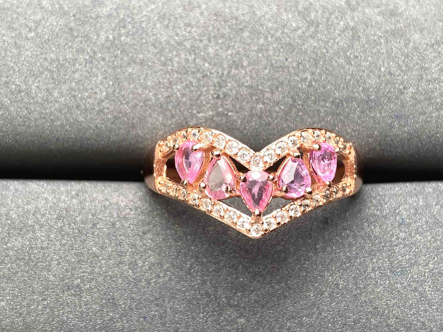 A6526 Pink Sapphire Ring