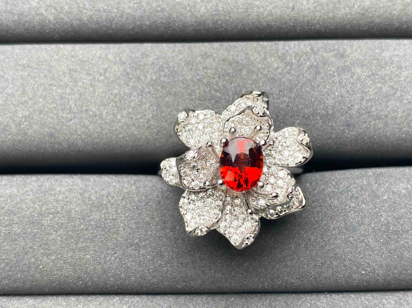 A6546 Garnet Ring