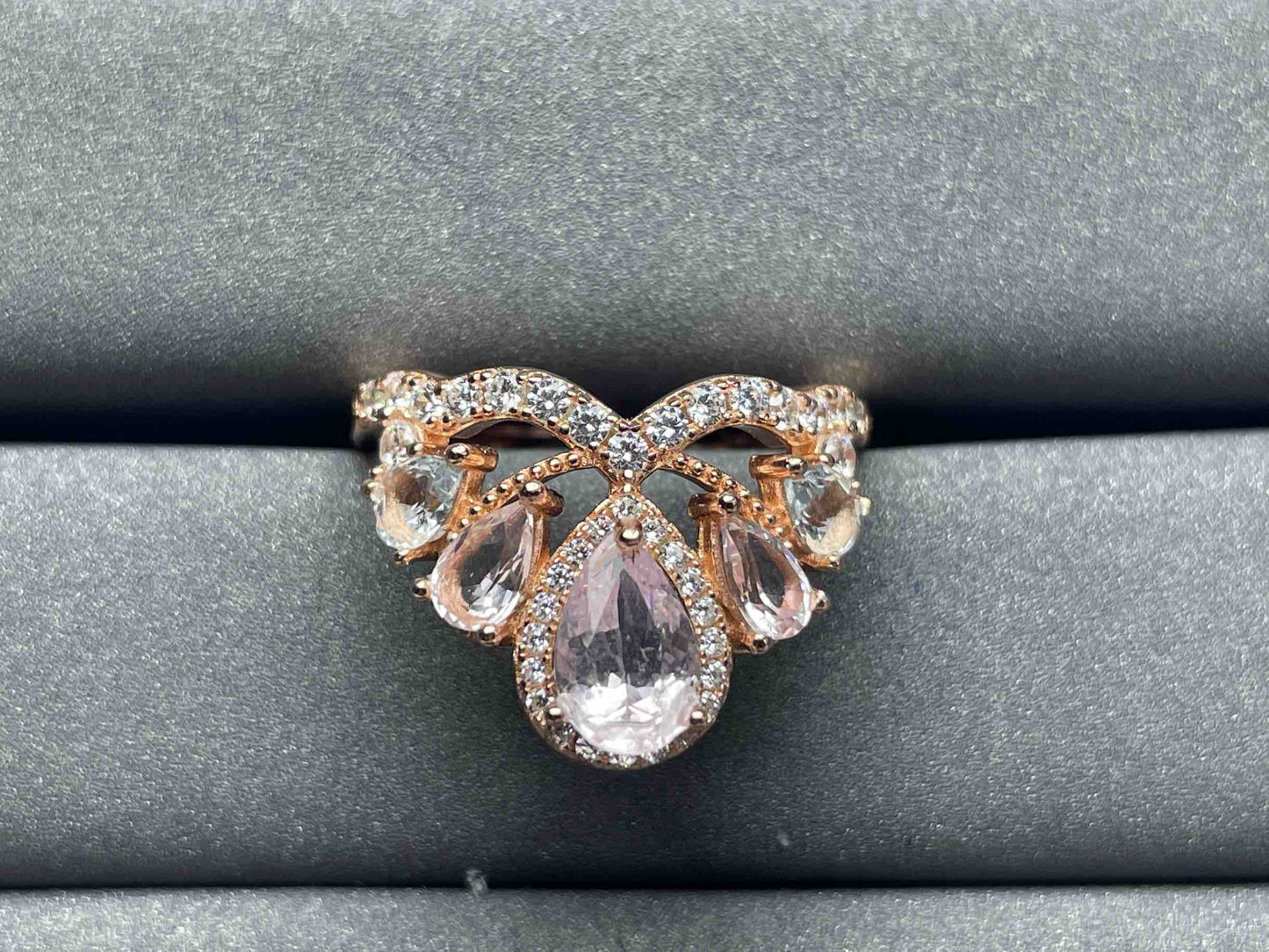 A692 Morganite Ring