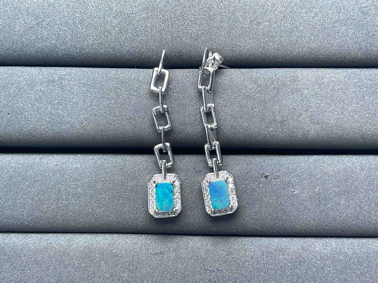 A6927 Opal Earrings