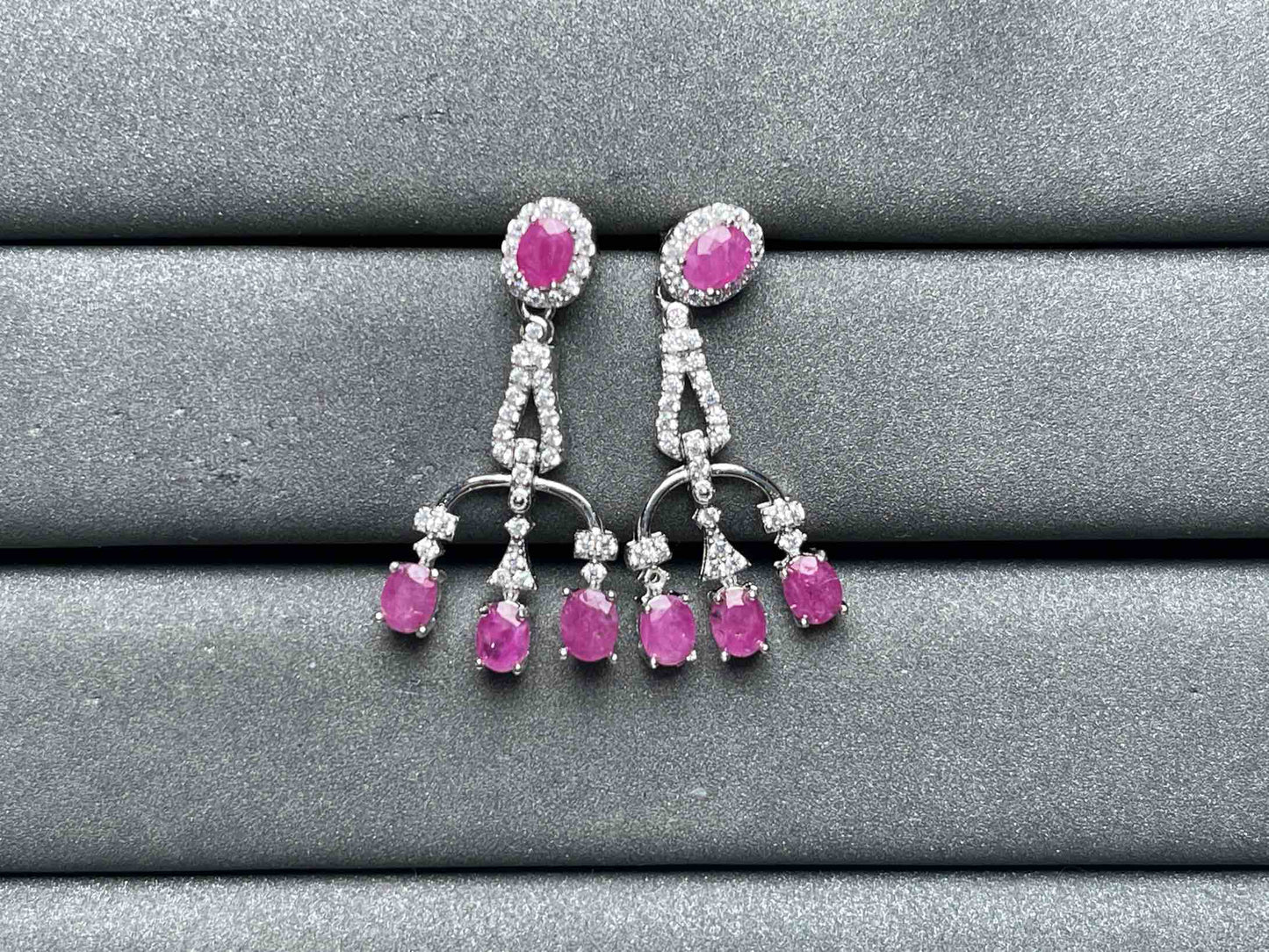 A7063 Ruby Earrings