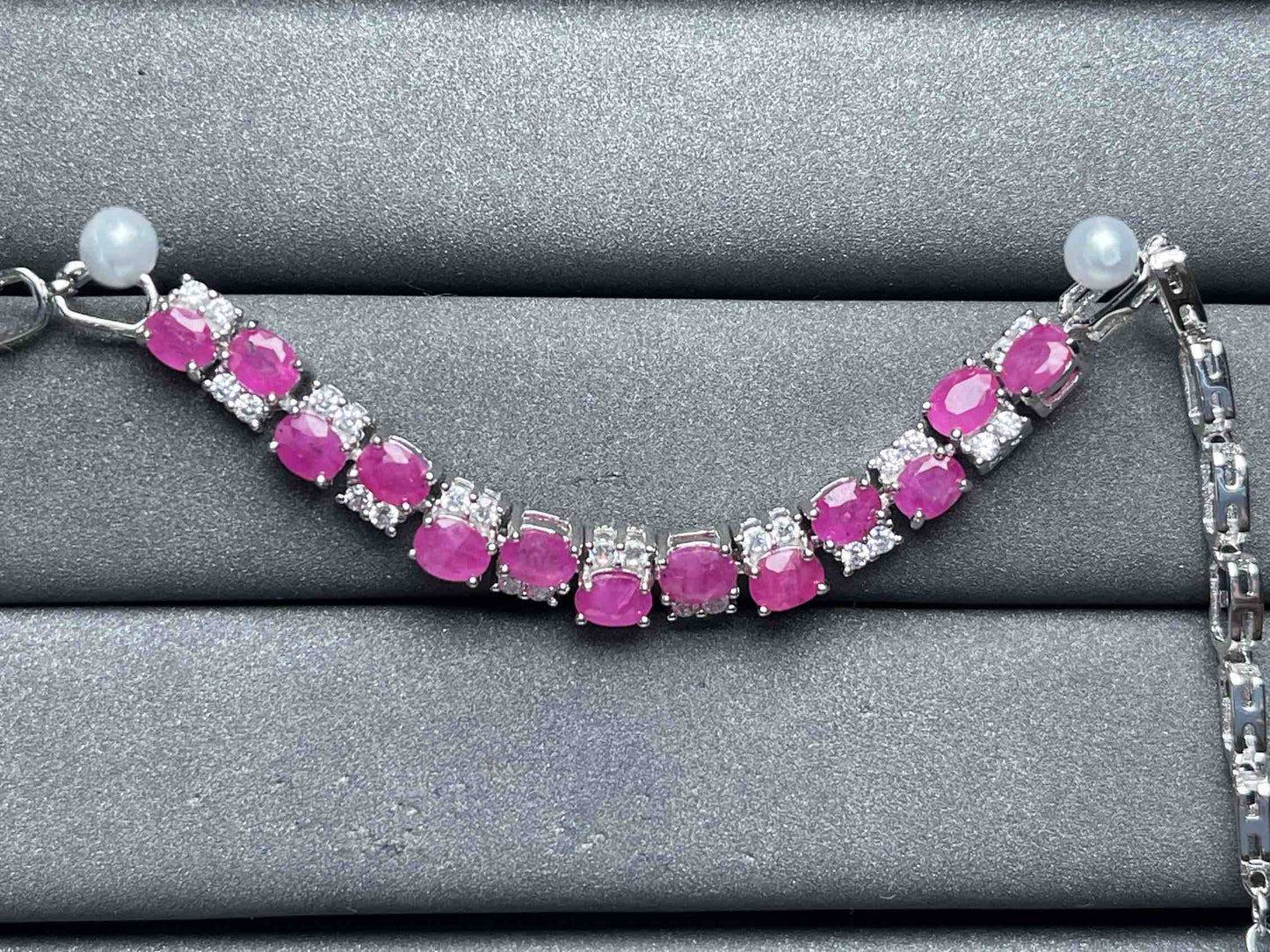 A7064 Ruby Bracelet