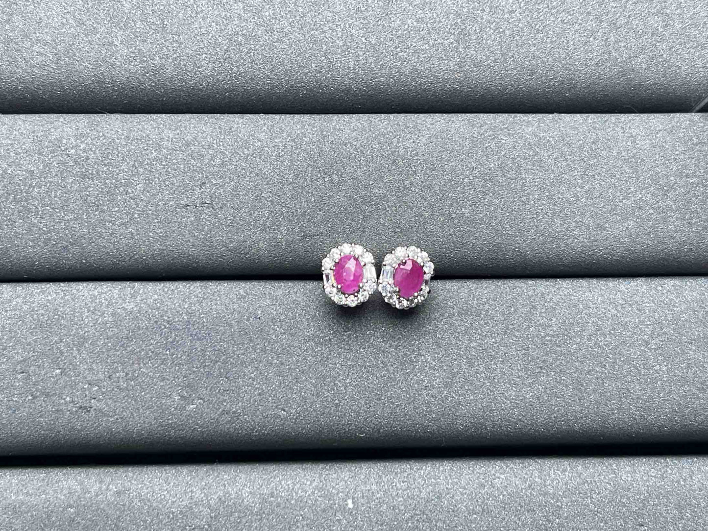 A7068 Ruby Earrings