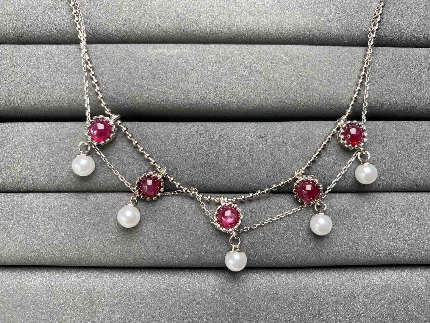 A7207 Star sapphire Necklace