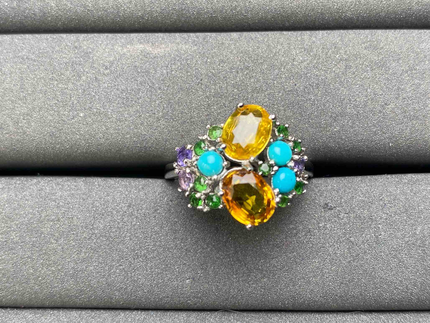 A7209 Yellow Sapphire Ring