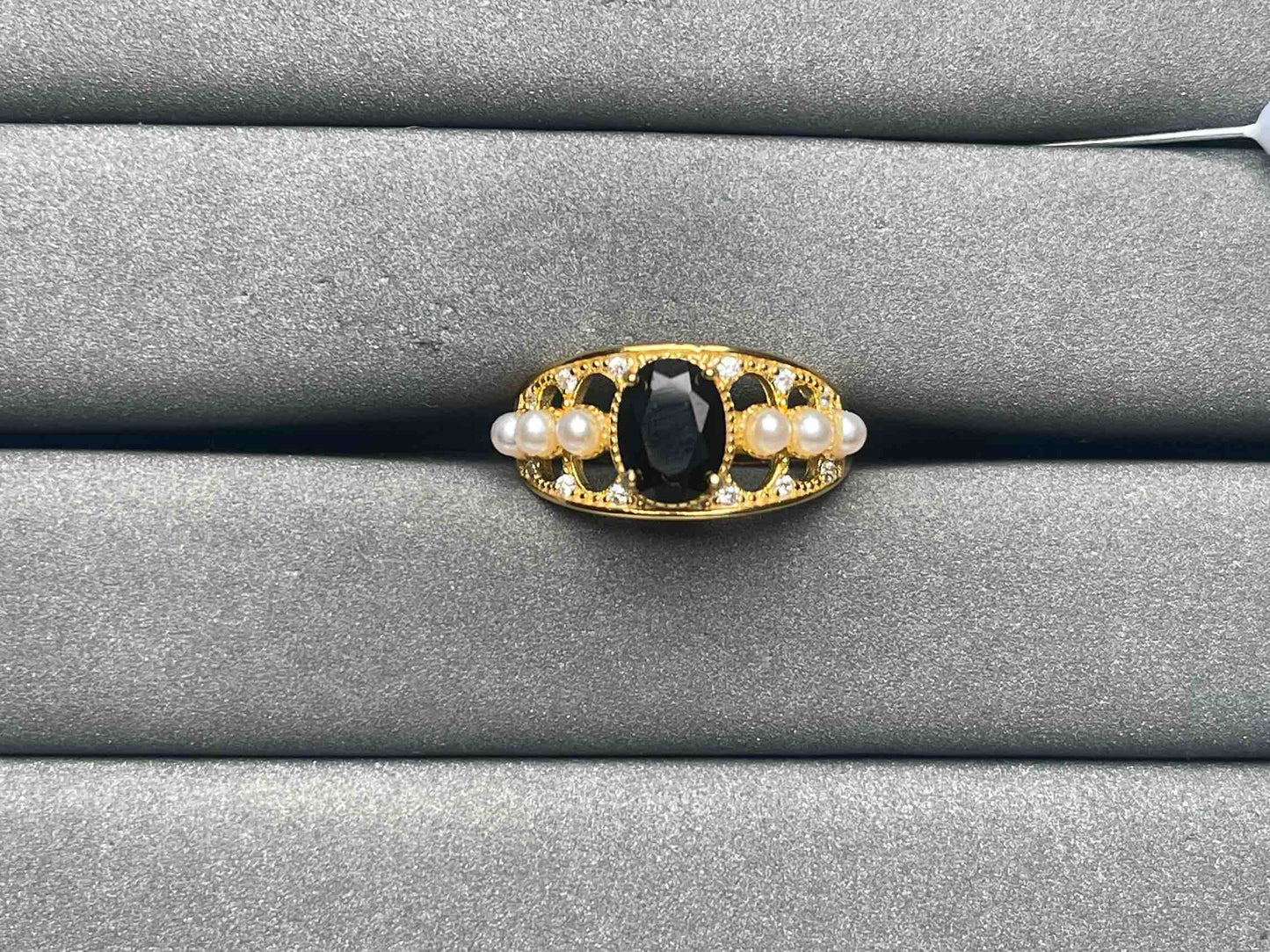 A7307 Black Onyx Ring
