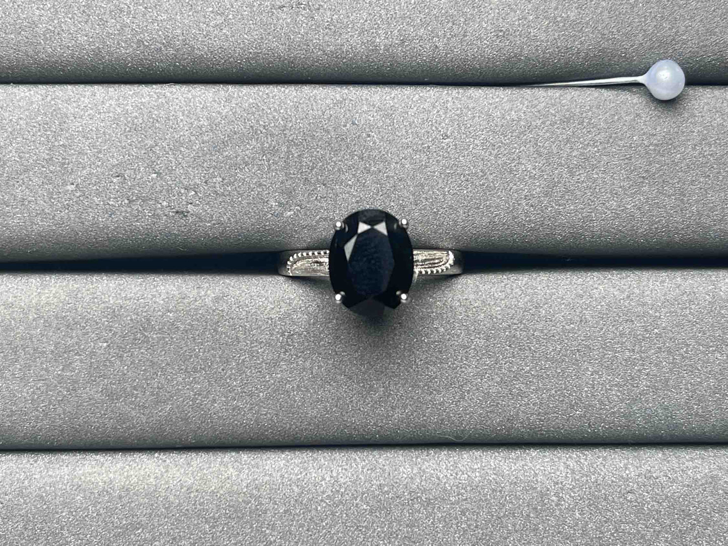 A7308 Black Onyx Ring