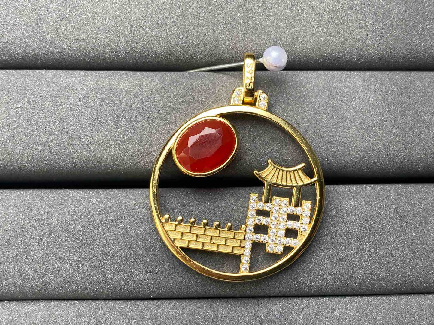 A8028 Agate Pendant