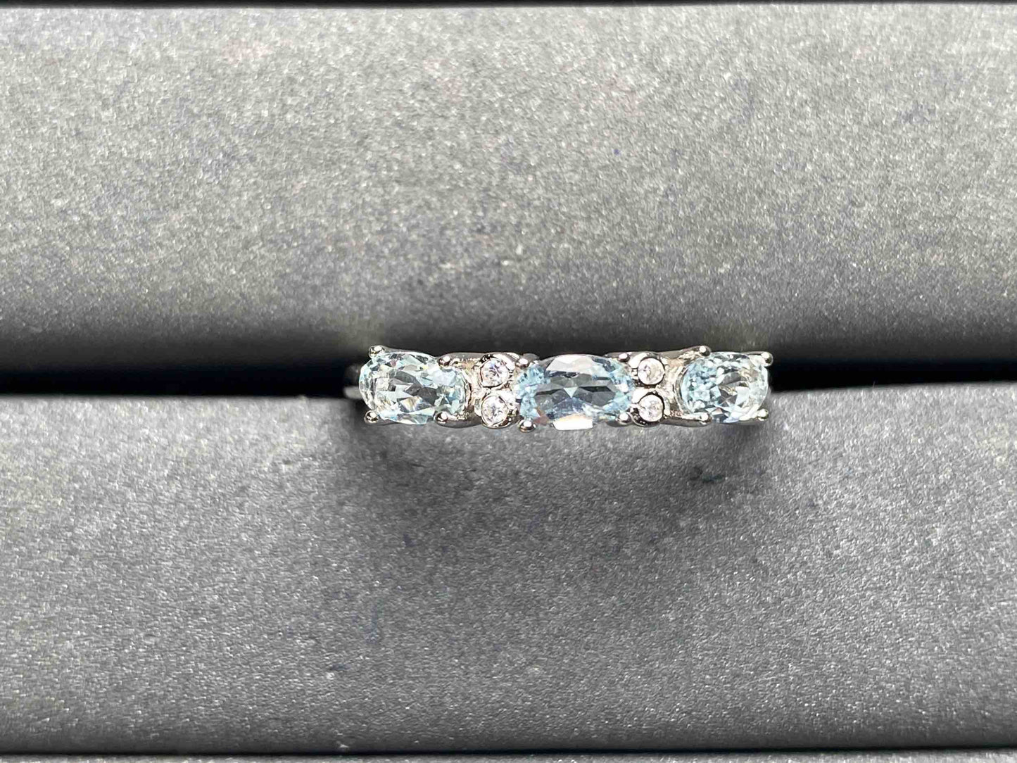 A8067 Aquamarine Ring
