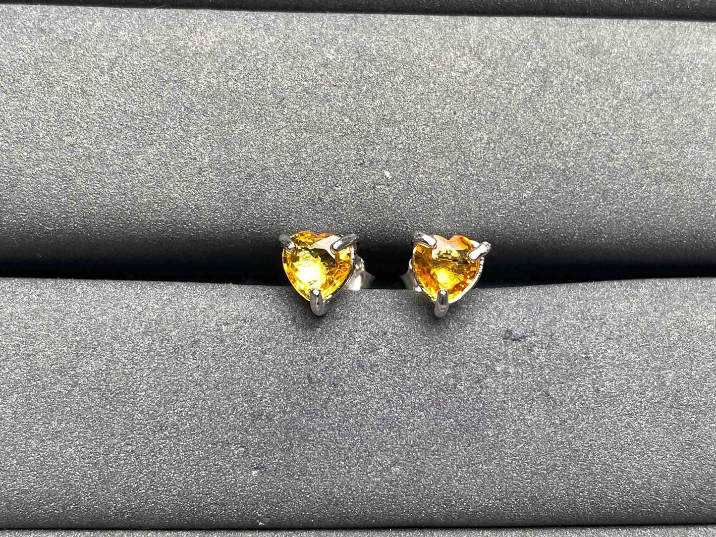 A8082 Yellow Sapphire Earrings