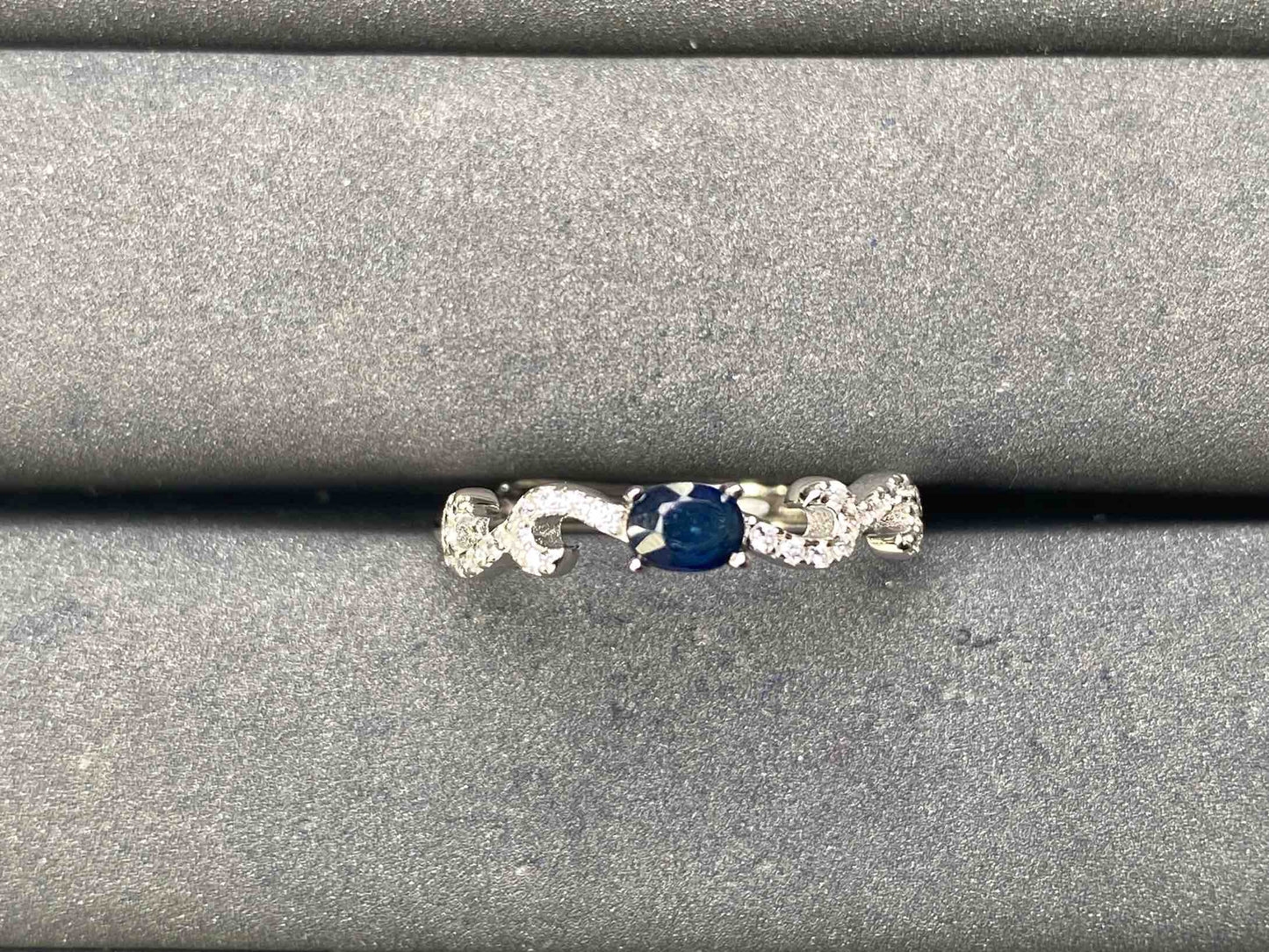 A8167 Blue Sapphire Ring