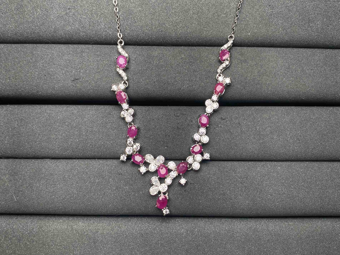 A8340 Ruby Necklace