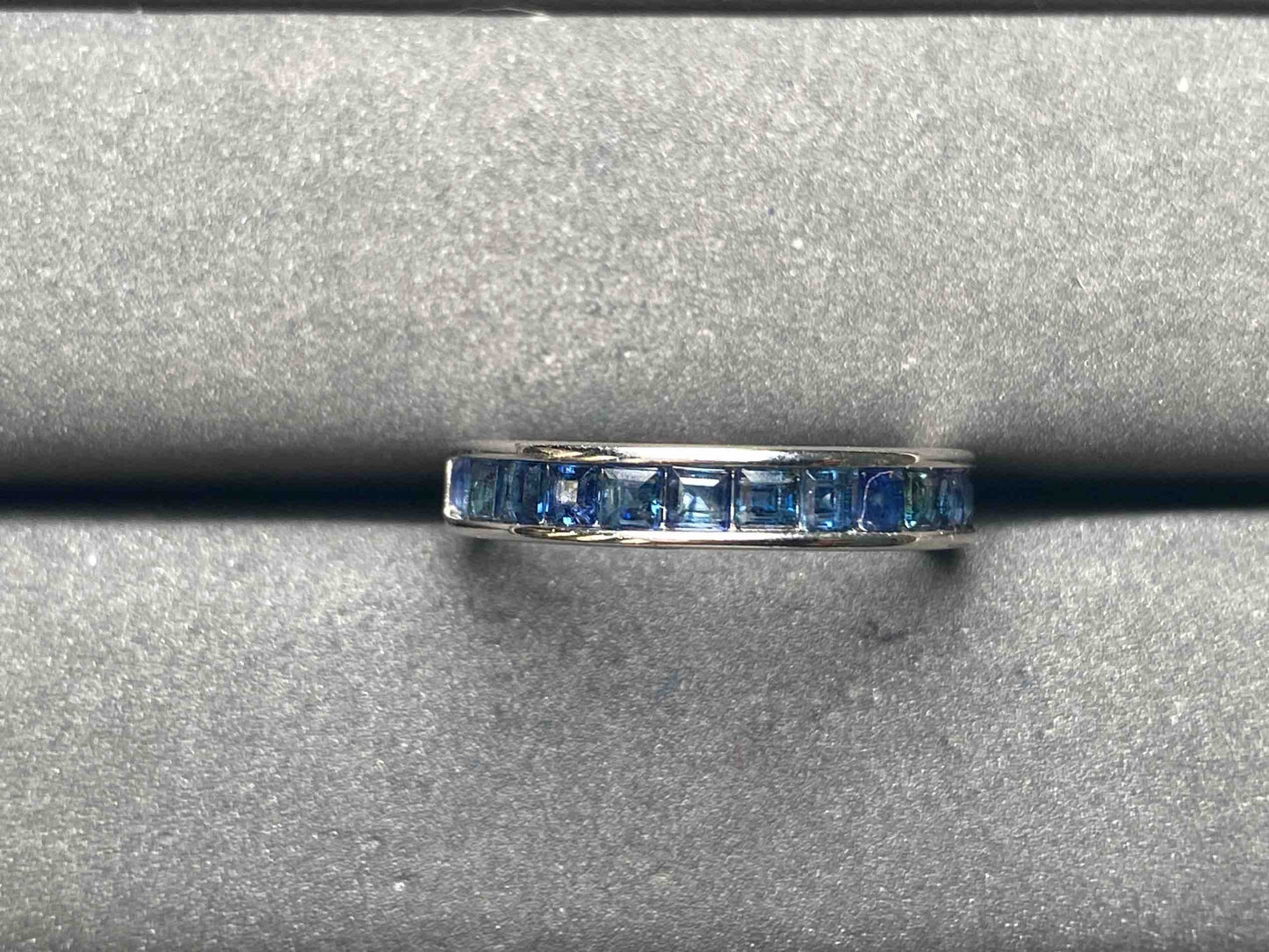 A8344 Teal Sapphire Ring