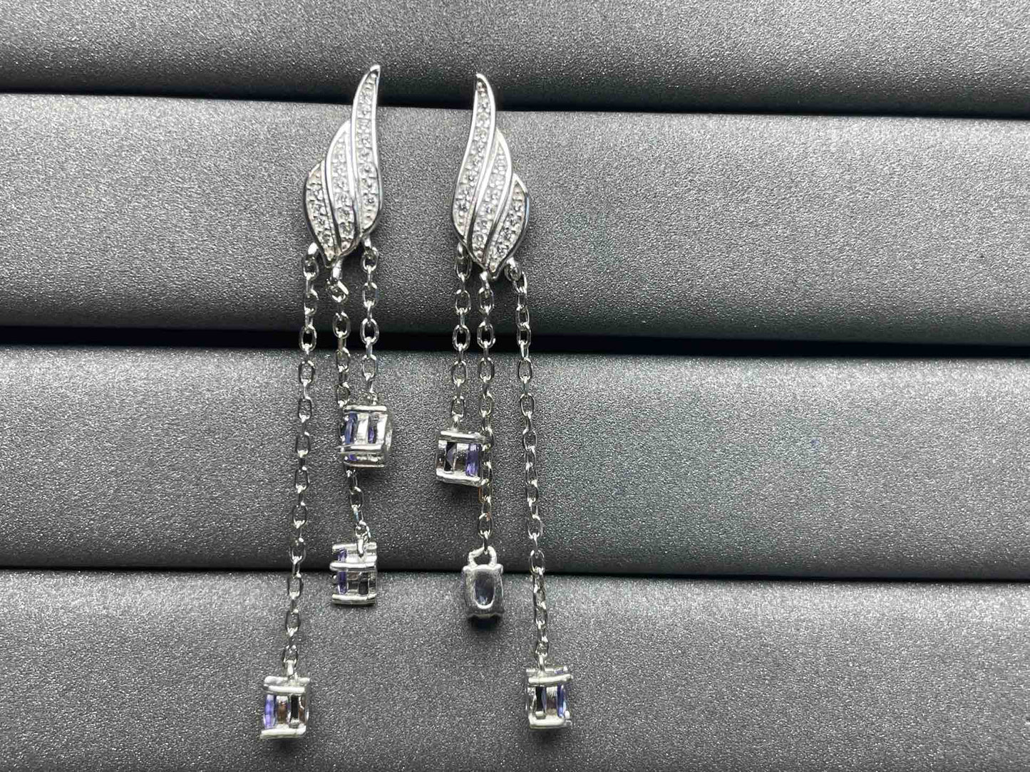 A844 Tanzanite Earrings