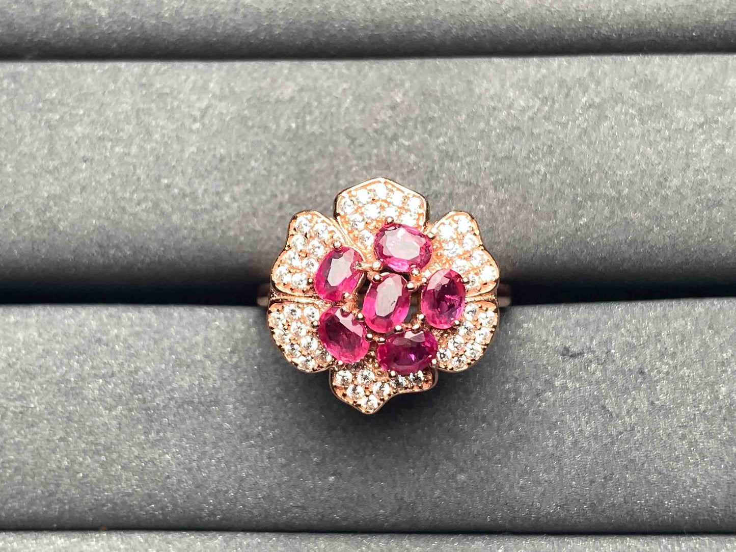 A8528 Pink Ruby Ring