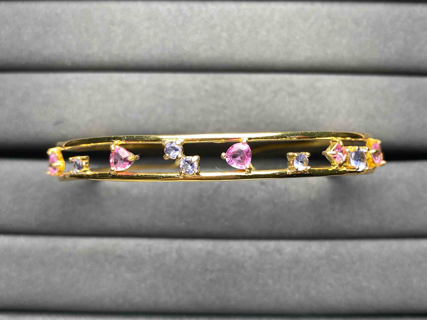 A8645 Colorful Sapphire Bangle