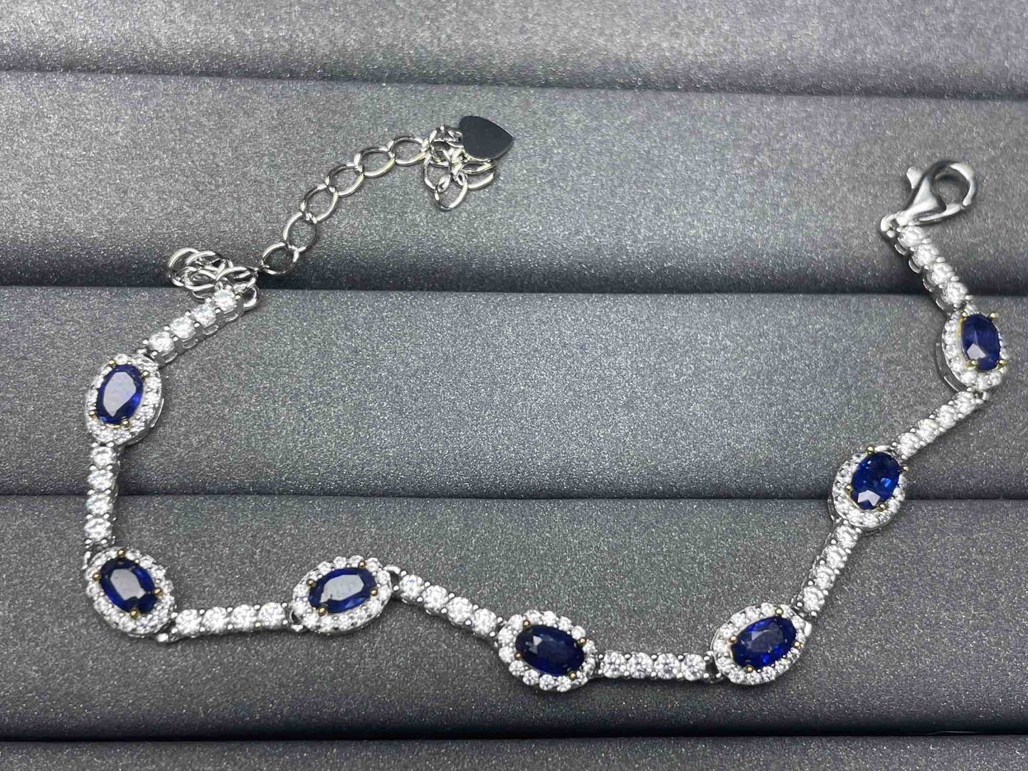 A867 Blue Sapphire Bracelet
