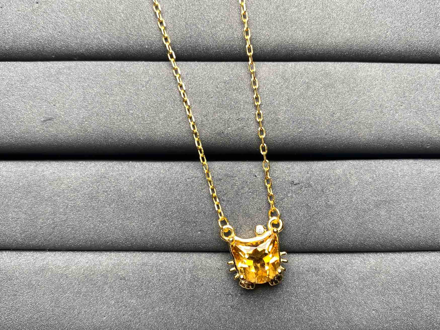 A8882 Citrine Necklace
